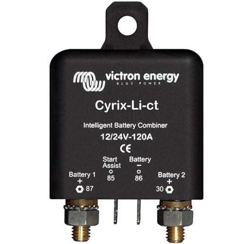 Combinador de batería Li-ion Victron Energy Cyrix-Li-ct 120A para 12V y 24V