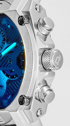 Image of Police Quartz Multifunction Blue DIAL Leather Strap Watch for Men-PLPEWJF2226802W