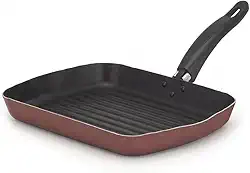Frigideira Antiaderente Bifeteira Grill Techflon Ipanema