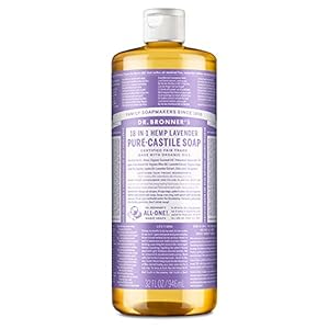 Dr. Bronner, vloeibare vloeibare zeep, bio-lavendel, 946 ml