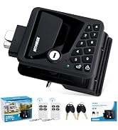 RV Keyless Entry Door Lock – Bluetooth, Fingerprint, Password, Key Access, All-Metal For Trailers & Campers