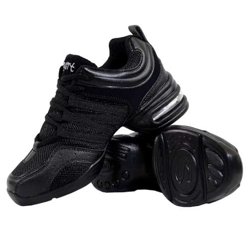 s.lemon Nero Jazz Danza Sneaker Suola Divisa Scarpe da Danza