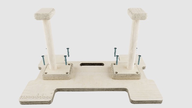 woodaboo Handstand Canes Akrobatik Trainer Parallettes Barren Calisthenics  Handstand Trainer Gymnastic Equipment Ballance Trainer Assist Cane Yoga  (Griffhöhe ca.35 cm) : Amazon.de: Sport & Freizeit