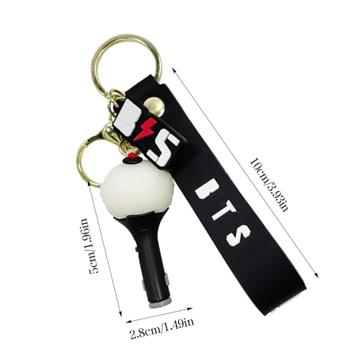 Ubephant BTS Llavero Kpop, BTS de Colgante Llavero Concierto Fans Coche Colección Recuerdo - imagen 2