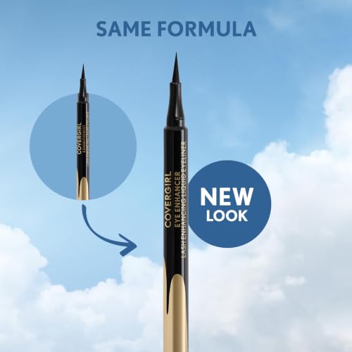 COVERGIRL Eye Enhancer Lash Enhancing Liquid Eyeliner - 300 - Rich Brown, 9ml (0.3oz) - image 7