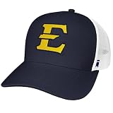 East Tennessee State University Primary Snapback Trucker Hat - Unisex, Navy