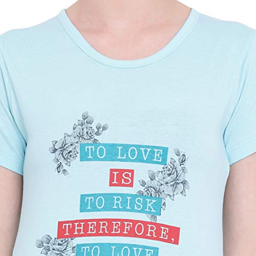 Image of In Love Women's Plus Size Cotton Printed T-Shirt with Pocket - Combo Pack of 2