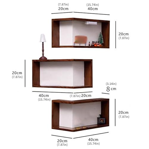 Étagère murale d'angle en bois pour optimiser vos espaces vides - 4