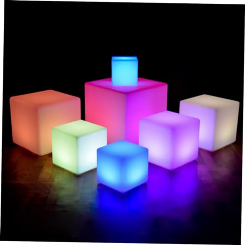 Veilleuse LED carrée blanche 5W avec télécommande et charge USB iplusmile - 2