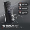 Micrófono USB FIFINE K669B, micrófono de condensador para grabación de voces, reuniones | Micrófono de metal cardioide para laptop con MAC OS, Windows, locuciones, transmisiones en vivo, reuniones en línea y videos de YouTube USB 8