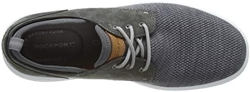 Rockport Men's Low-Top Trainers, Grey Pewter Nubuck Mesh 003, 9 | Image 3