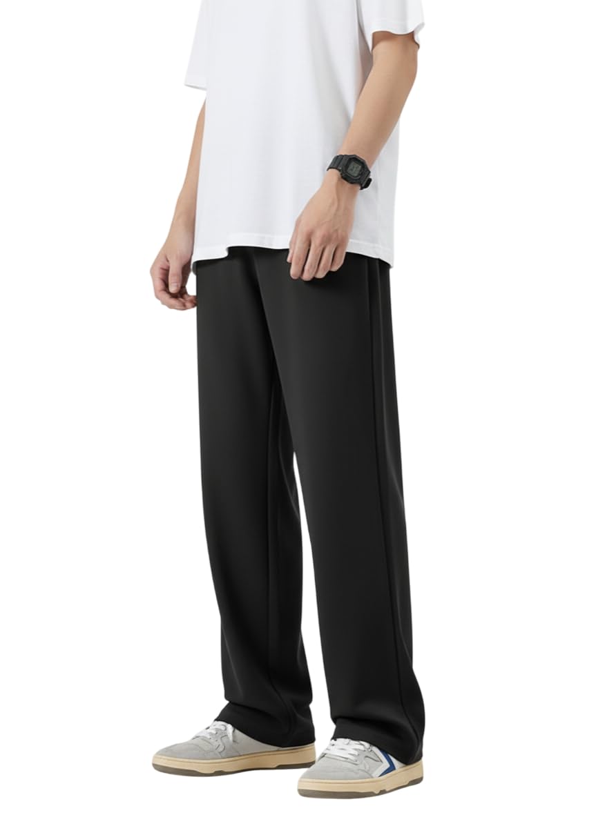 dockstreet Loosefit Sweatpants/Loose Soft Casual Lowers/Casual for Men-picture-31