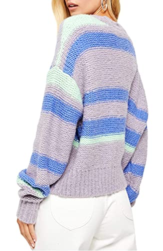 Free People Women's Fine Time Cardigan Sweater In Neptune (Medium) #TOP2