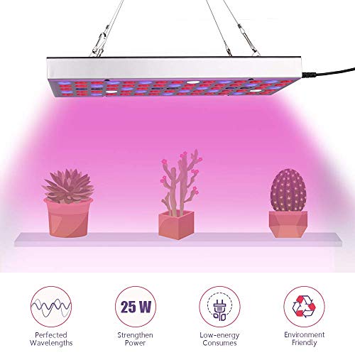 Grow Light for Indoor Plants Full Spectrum Panel Plant Lights LED Grow Lamp