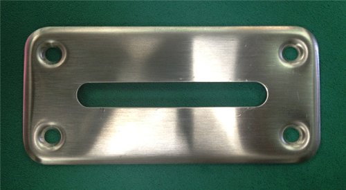 LAS VEGAS CASINO GAMING TABLE STAINLESS STEEL DROP BILL SLOT