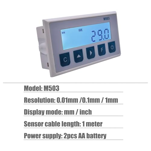 Encoder lineal magnetico con display integrado 7000mm miniatura 5
