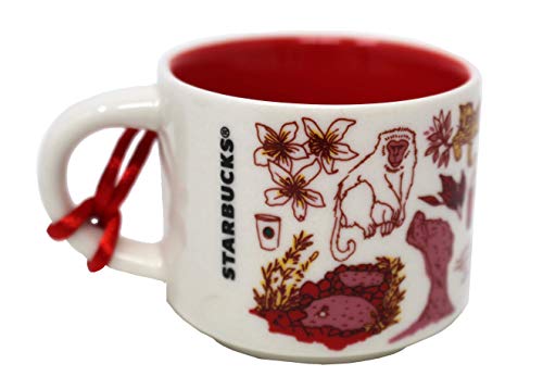 Starbucks Been There Series Taiwan Ceramic Demitasse Ornament Mug, 2 Oz #TOP1
