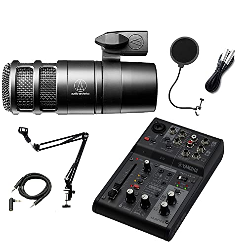 Amazon.co.jp: YAMAHA AG03MK2 配信セット (AT2040, AG03MK2黒
