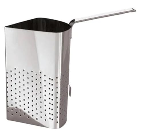 SET 4 SPICCHI COLAPASTA PROFESSIONALE con manico in ACCIAIO INOX AISI 304 (per pentola ø 40 cm) (4) - ATTENZIONE LE NORMALI PENTOLE DI CASA SONO ø 28-30, LO SPICCHIO NON E' ADATTO.