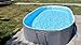 Jessie Foldable Pool for Kids and Adults Non InflatableFrame Outdoor Swimming Pool Blue Kiddie Pools Thickened Support Dog Above Ground Garden Backyard (118.11 in)