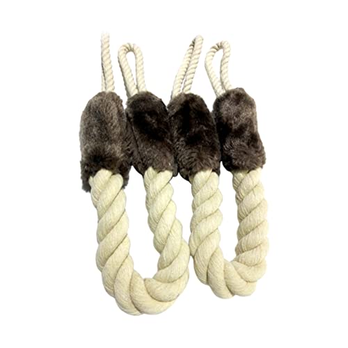 Tofficu 2pièces Corde De Butée De Porte Qui Claque Butée De Poignée De Porte Anti-Collision Protection De Fenêtre De Corde Décorative pour Poignées De