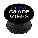 felice primo giorno primo grado vibes insegnante studente popsockets popgrip intercambiabile