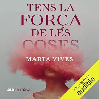 Diseño de la portada del título Tens la força de les coses