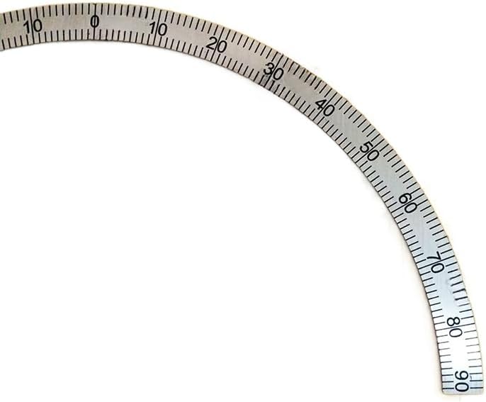 180 degree split semicircle dial experiment angle dial experiment special equipment Protractor 167 * 150 * 1 graduation