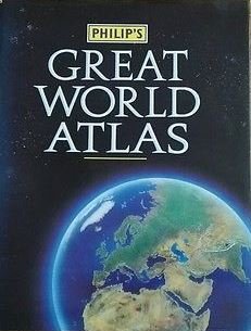 Hardcover Philip's Great World Atlas Book