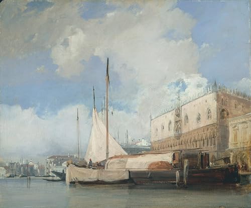 Impresión i Dogi di Richard Parkes Bonington para oficina y salón elegante