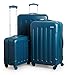 Produktbild Suitline S3 - Kofferset, 3 Hartschalen-Trolleys - Kabinengepäck + mittelgroßer Koffer + großer Reisekoffer, Petrolblau