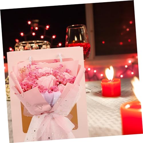 Ramo de flores secas para mujer decoración día especial miniatura 7