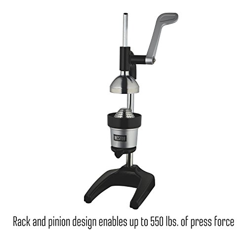 Weston Pro Series Heavy Duty Citrus Juicer, Bpa Free, Easy Clean (66431), Fits Under Most Kitchen Cabinets, Black & Stainless #TOP4