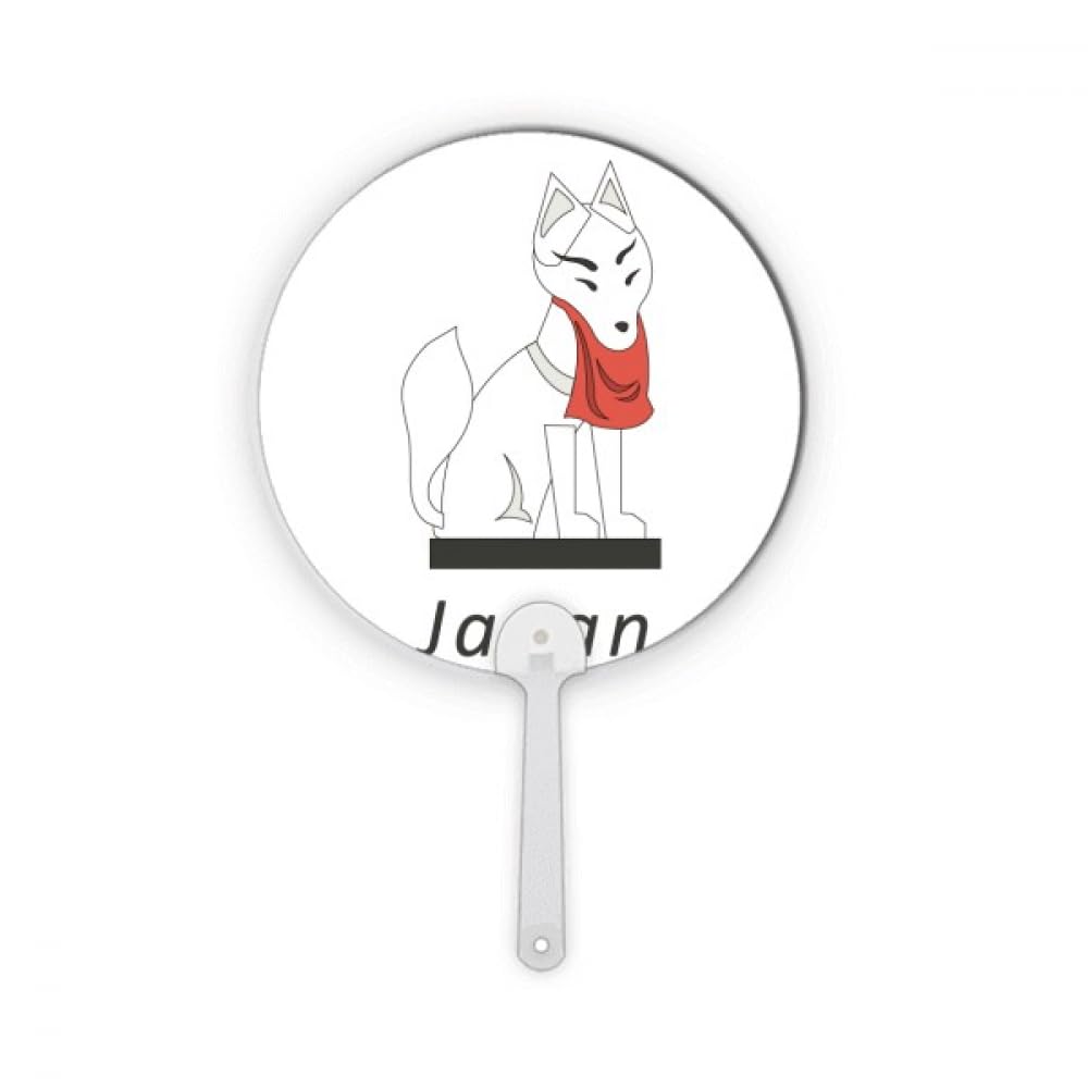 Renard en plastique rond avec finitions artisanat local d'un célèbre atelier du Japon