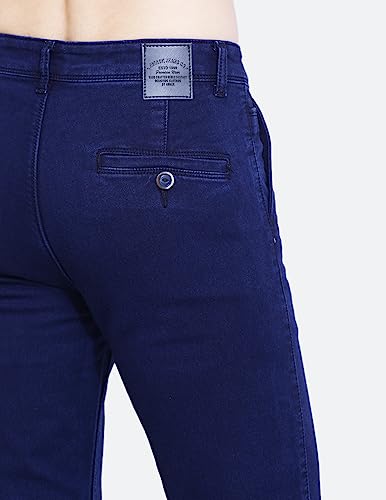 Image of Mid Waist Heavy Weight Stretchable Denim Material Front Cross Pocket Comfort Fit Jeans Pant for Men