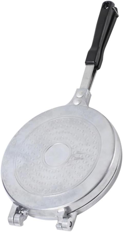 Double Sided Frying Pan Aluminum Alloy Nonstick Pancake Pan Sandwich Baking Pan Maker For Kitchen Omelets Pancakes Breakfast(A)