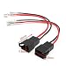 Cable adaptador de altavoz para Vauxhall, Renault, Volkswagen, Nissan, Audi, 1 par,...