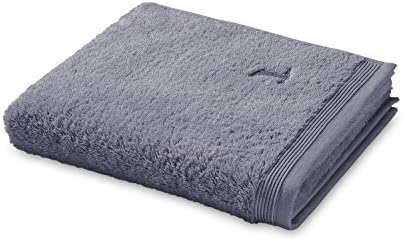 möve Superwuschel wash glove 15 x 20 cm made of 100% cotton, stone