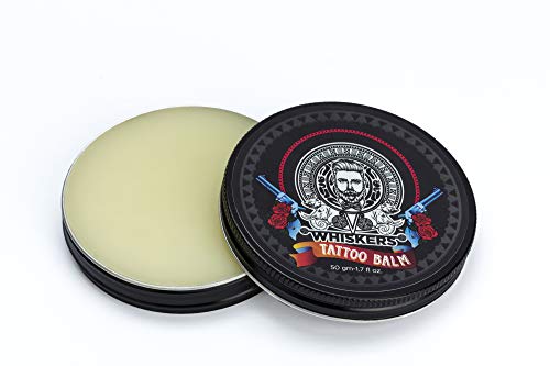 WHISKERS ® Tattoo After care Healing Balm with Vitamin A and D, Natural Herbs and Oils, Tattoo Enhancer, Ointment, Moisturizer, Lotion - No Parabens, No Petroleum Jelly, Not... - Image 3
