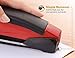 Bostitch Stapler - InPower, One Touch Heavy Duty Red Office Stapler with Built-in Staple Remover, 20 Sheet Capacity, 1260 Staples Included