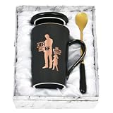 Ampio utilizzo: questa divertente tazza regalo papà di figlia è il miglior regalo, farà sorridere il tuo papà. Ricorda i tuoi momenti felici ogni volta che lo usi, regalo affettuoso per compleanno, Natale, festa del papà.