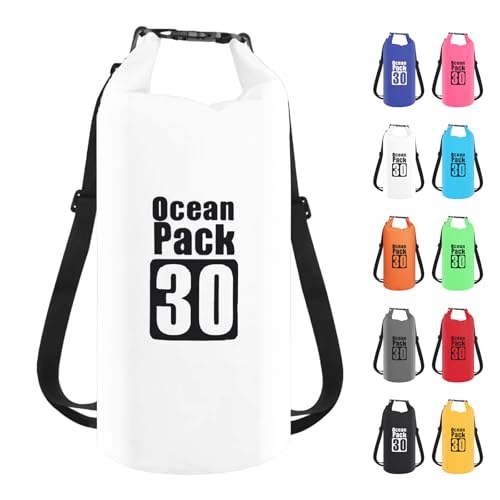 POPOYU Bolsa Estanca 30L con Correa Ajustable
