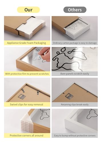 MUXIUNT Travel Adventure Archive Shadow Box For Memories,8&12Inch Concert Travel Ticket Stub Memory Top Loading Shadow Keepsake Box With Slot On Top,life In a Shadow Box Travel Frame(Brown, 12x12)