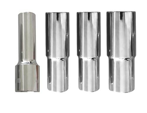 13mm + 16mm + 19mm + 22mm, 1/2" Drive Hex Long Chrome Vanadium Steel, Anti Rust, Heavy Duty Socket