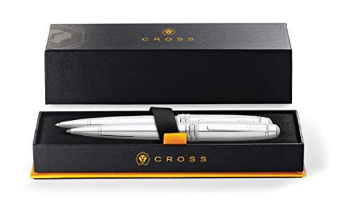 Cross Bailey Polished Chrome Ballpoint Pen & 0.7mm Pencil