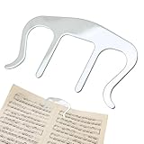 Music Book Clip - Music Page Holder Bookmark,Portable Book Clip, Page Holder for Sheet Music Stand, Piano, Book, Keyboard, Musician