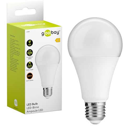 goobay 65389 LED Birne 15 Watt/LED Birne für LED...