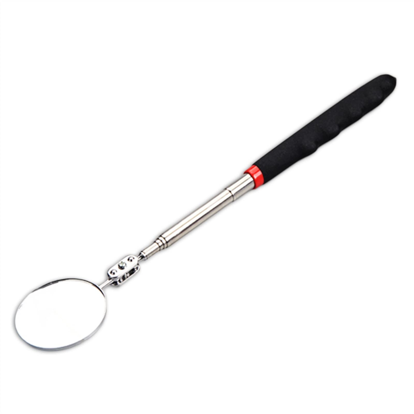 YNIYUJKL Telescoping Inspection Mirrors Car Led Inspection Mirror 360 Degrees Rotating Telescopic Inspection Mirror Engine Chassis Inspection Mirror With Led Light,64Mm With,50mm