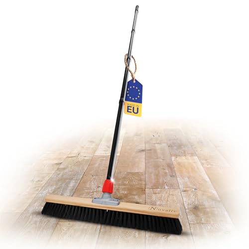 Novaliv Escoba Grande De 60 Cm Con Mango, Cerdas Sintéticas, Escoba Fina Con Mango, Ideal Como Escoba De Taller, Escoba Industrial, Escoba De Casa, Escoba Para El Pelo, Escoba Grande Novaliv Escoba Grande De 60 Cm Con Mango, Cerdas Sintéticas, Escoba Fina Con Mango, Ideal Como Escoba De Taller, Escoba Industrial, Escoba De Casa, Escoba Para El Pelo, Escoba Grande