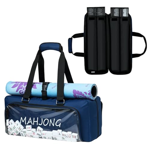 Bolsa integrada para Mahjong americano con compartimientos miniatura 1